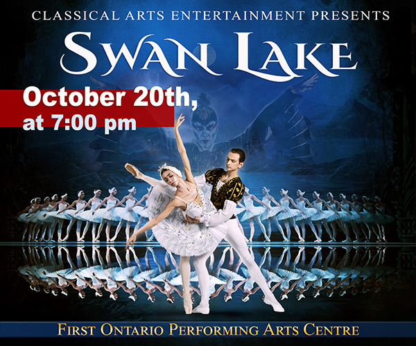 SWAN LAKE | MON 20 OCT Downtown St Catharines